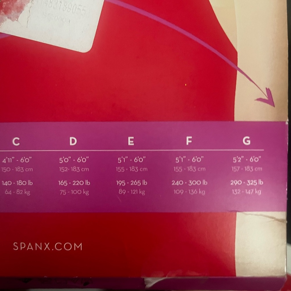 Aly* New! Spanx Black New & Improved Mid Thigh Sheers Spanx by Sara Blakely Siz - Picture 3 of 5